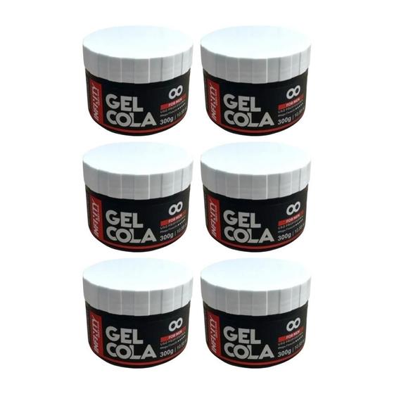Imagem de Gel Cola Infinity For Men 300G - Kit Com 6Un