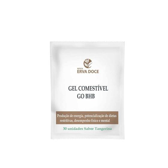 Imagem de Gel Comestível Go Bhb Com 30 Sachês
