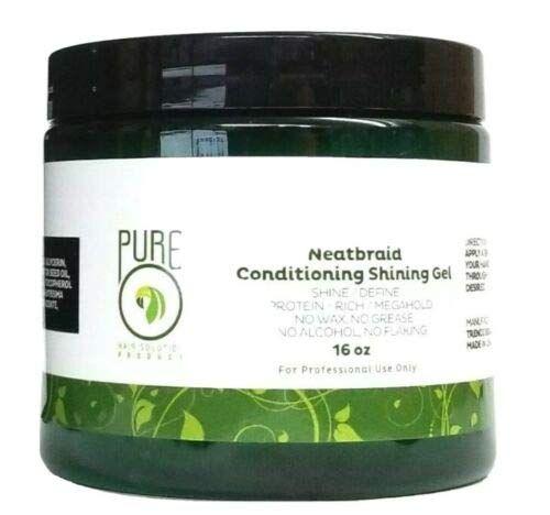 Imagem de Gel Condicionador Brilhante Pure O Natural Neatbraid 473ml