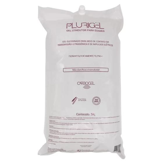 Imagem de Gel Condutor de Ultrasson Plurigel - Carbogel  -5kg 