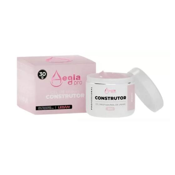 Imagem de Gel Construtor Para Unhas Pink 30g - Aegla PRO