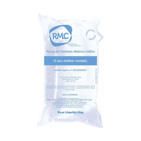 Imagem de Gel Contato Clínico Bag 5kg Transparente RMC