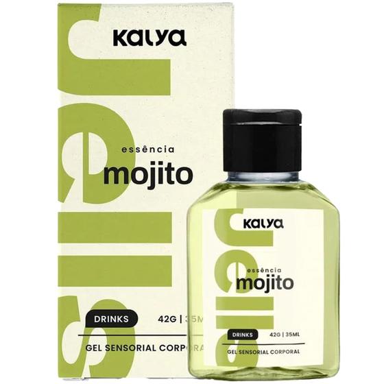 Imagem de Gel Corporal Beijável Jells Drinks Mojito Sensações 35ml