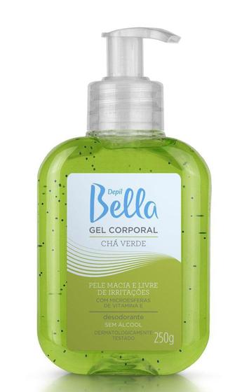 Gel corporal pos depilacao depil bella 250g cha verde Menor preço em Gel corporal pos depilacao depil bella 250g cha verde