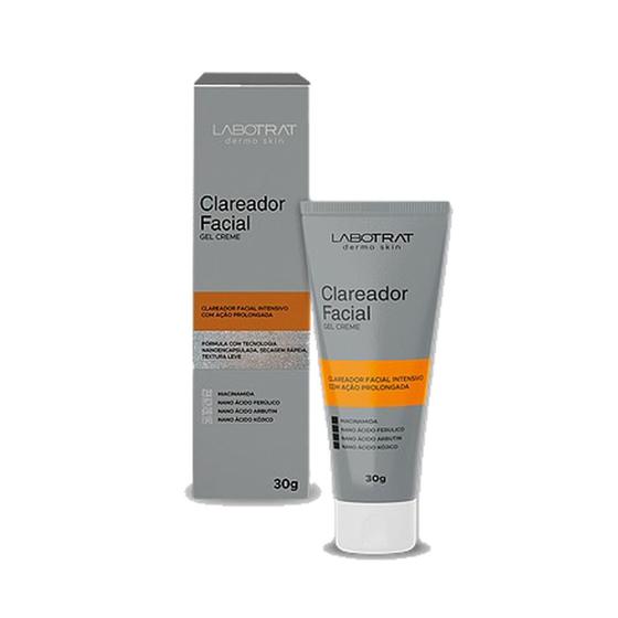 Gel Creme clarear/branquear rosto Labotrat - 30g - Clareador Facial ...