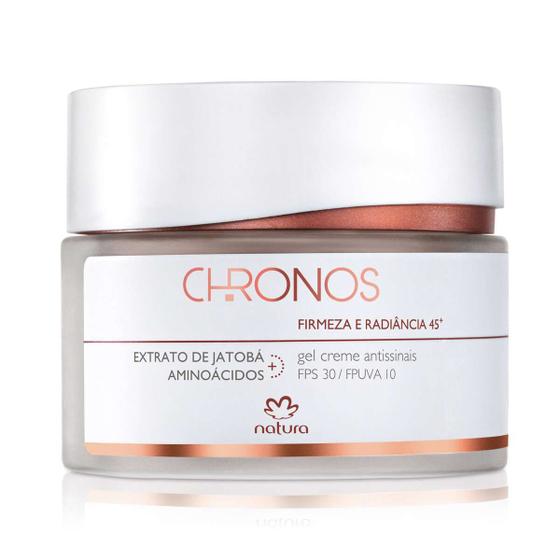 Gel Creme Facial Chronos Antissinais 45+ Dia 40g - Natura - Anti-Idade ...
