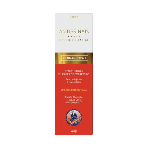 Imagem de Gel Creme Facial Minancora Antissinais 40g