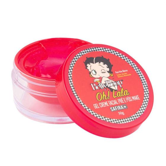 Imagem de Gel Creme Facial Pré e Pós Make Betty Boop Safira 30g