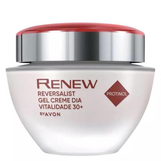 Imagem de Gel Creme Facial Vitalidade Avon Renew 30+ Dia 50G