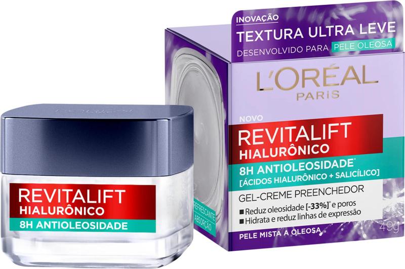 Imagem de Gel Creme Preenchedor Revitalift Hialurônico Antioleosidade - 49G