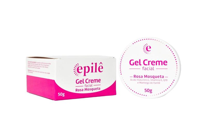 Imagem de Gel Creme Rosa Mosqueta Acido Hialuronico 50Gr - Epile