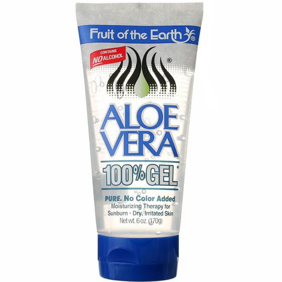 Imagem de Gel de Aloe Vera Fruit of the Earth 100% - 177ml (Pack com 5)