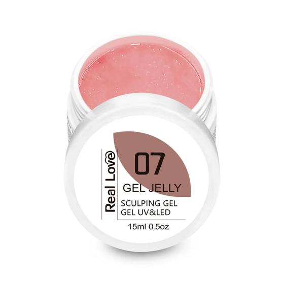 Imagem de Gel de Alongamento Jelly para Unhas - 15ml - Real Love