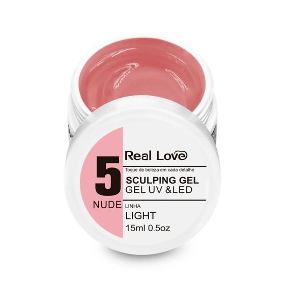 Imagem de Gel de Alongamento para Unhas - Linha Light - 15ml - Real Love