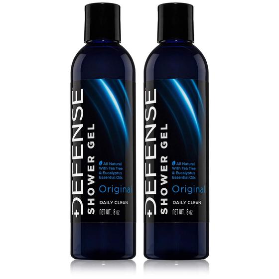 Imagem de Gel de banho Defense Soap Body Wash 240 ml (pacote com 2)