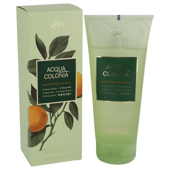 Imagem de Gel de banho Feminino 4711 Acqua Colônia Blood Orange Basil Maurer & Wirtz 200 ML