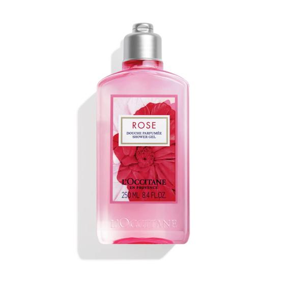 Imagem de Gel de Banho L'Occitane Rose - 250ml com Água de Rosa Centifolia