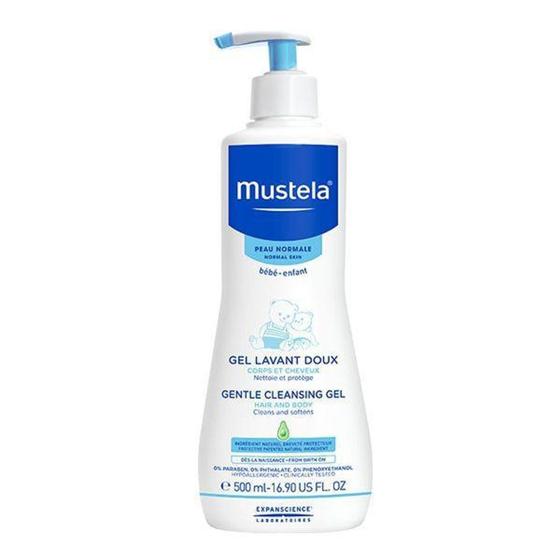 Gel de Banho Mustela Dermo Lavante Gentle Cleansing 500ml - Gel de ...