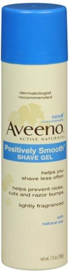 Imagem de Gel de Barbear Aveeno Positively Smooth - Pacote com 2 (207ml cada)