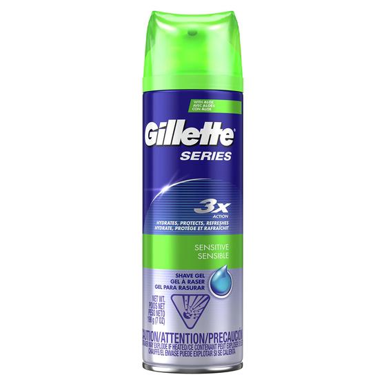 Imagem de Gel de barbear Gillette Series Sensitive Skin 207mL