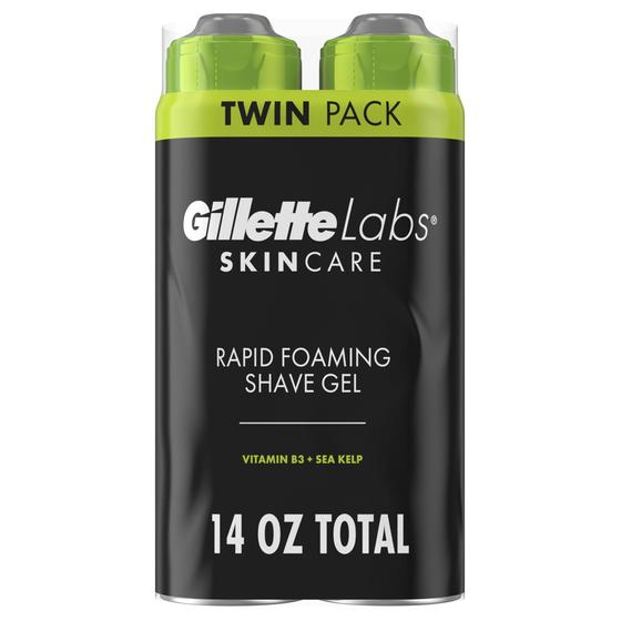 Imagem de Gel de Barbear GilletteLabs Rapid Foaming - 200ml (Pack com 2)