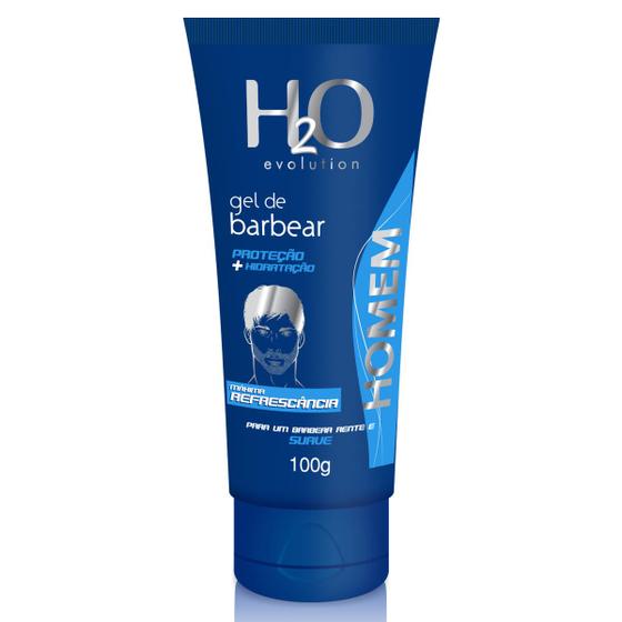 Imagem de Gel de barbear H2O homem bisnaga 100g