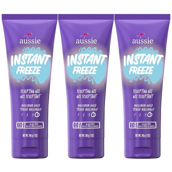 Imagem de Gel de Cabelo Aussie Instant Freeze - Fixação Máxima 200ml