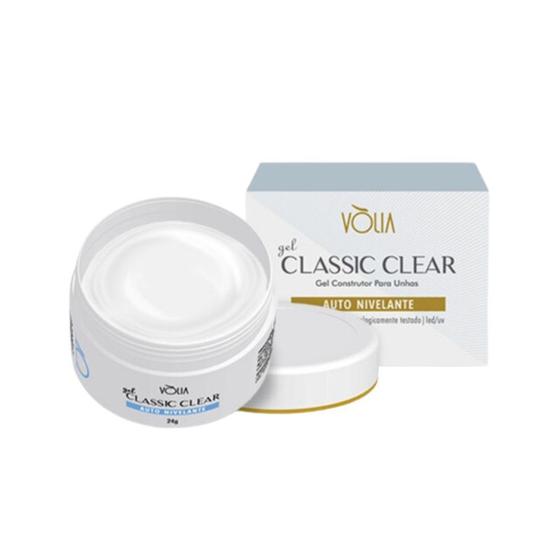 Imagem de Gel de Construção Unhas Classic Clear 24g - Vólia