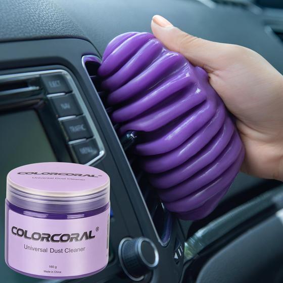 Imagem de Gel de limpeza COLORCORAL Universal para interior de carro 160g