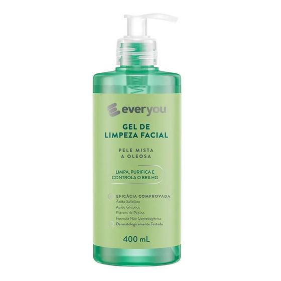Imagem de Gel de Limpeza Ever You Pele Mista a Oleosa 400ml