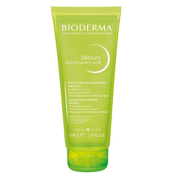 Imagem de Gel de Limpeza Facial Bioderma Sébium Moussant Actif