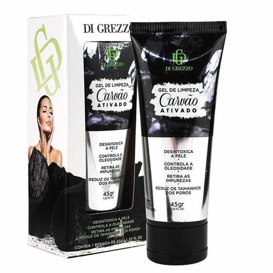 Imagem de Gel De Limpeza Facial Carvão Ativado 45G Di Grezzo