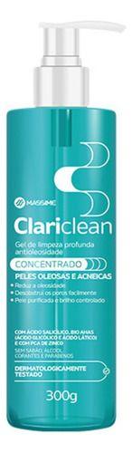 Imagem de Gel De Limpeza Facial Concentrado 300g Clariclean - Massime