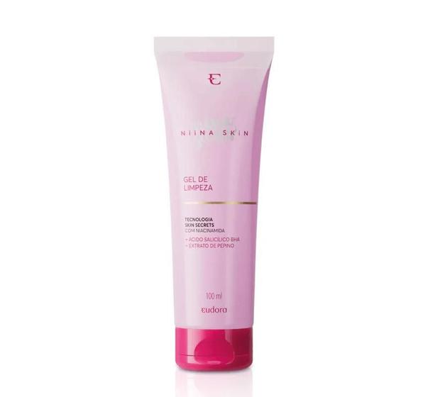 Imagem de Gel De Limpeza Facial Eudora Niina Secrets Skin 100ml