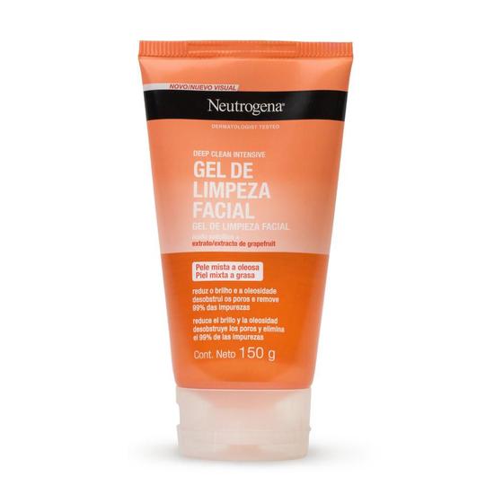 Imagem de Gel de Limpeza Facial Neutrogena Deep Clean Intensive Grapefruit 150g