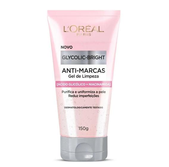 Imagem de Gel de Limpeza L'Oréal Paris Glycolic Bright Anti-Marcas 30ml