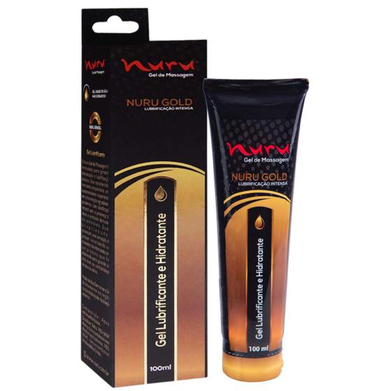 Imagem de Gel de Massagem Corporal Nuru GOLD Lubrifica e Hidrata 100ml