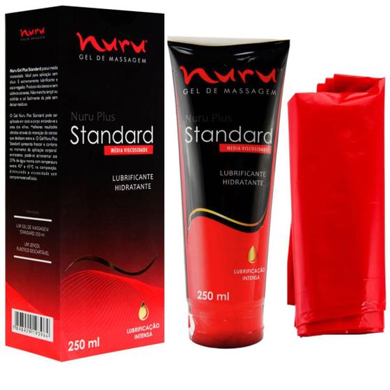 Imagem de Gel de Massagem Corporal Nuru Standard Lubrificante 250ml