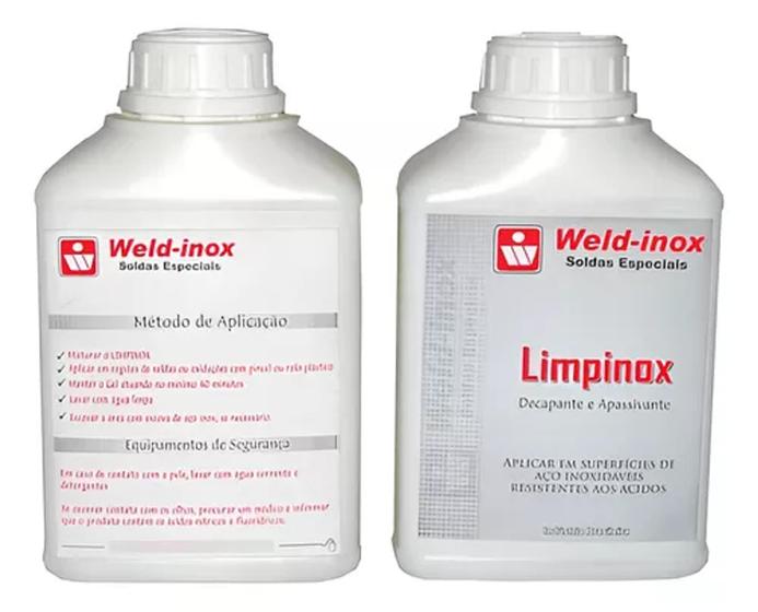 Imagem de Gel Decapante Limpinox 1,5kg Para Uso Após Solda - Weld Inox