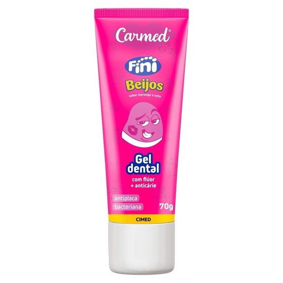 Imagem de Gel Dental Carmed Fini Beijos Com Flúor 70g