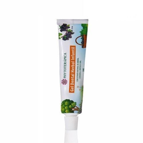 Imagem de Gel Dental Herbal Infantil - Com extrato natural de amora, camomila, mirtilo e uva - 50g