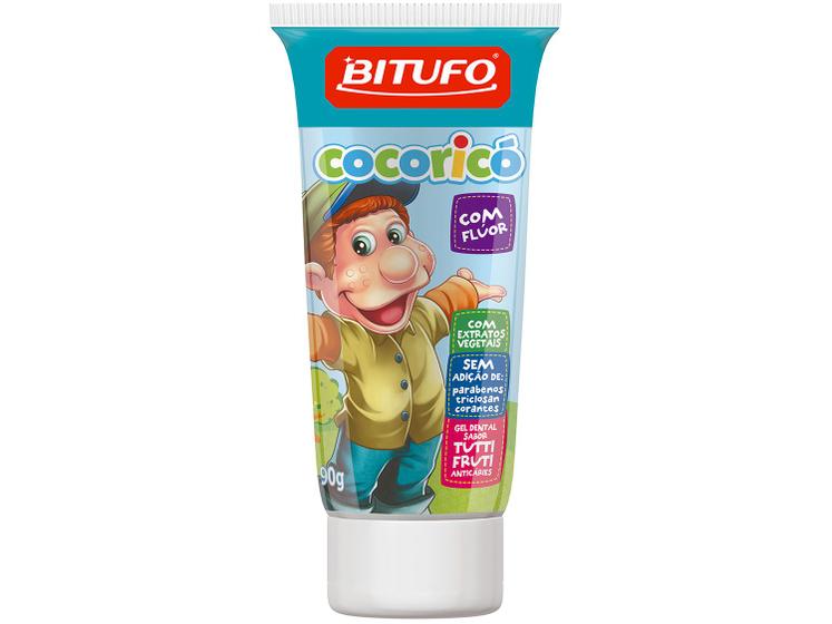 Imagem de Gel Dental Infantil Bitufo Cocoricó