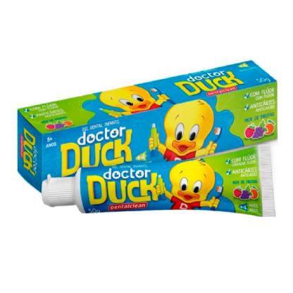 Imagem de Gel Dental Infantil Doctor Duck Mix Frutas C/Fluor Bg X 50G