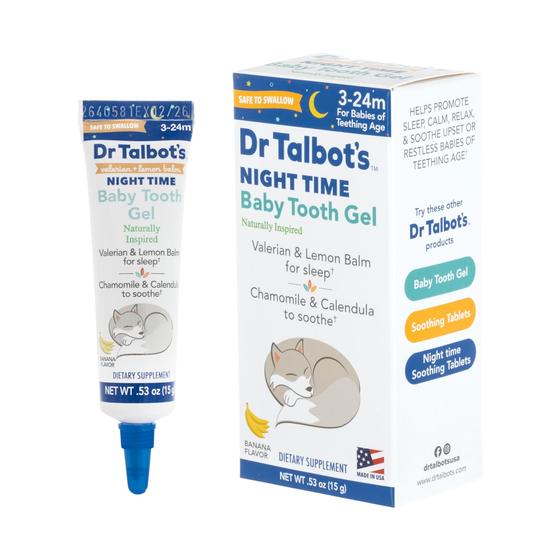 Imagem de Gel Dental Infantil Dr. Talbot's - Sabor Banana - 15ml