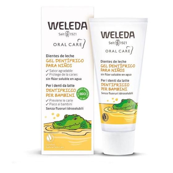 Imagem de Gel Dental Infantil Sem Fluor Calêndula 50ml Weleda