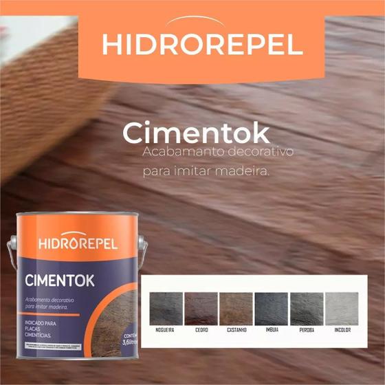 Imagem de Gel Envelhecedor Cimentok 900ml + Oleofugante 900ml - Hidrorepel