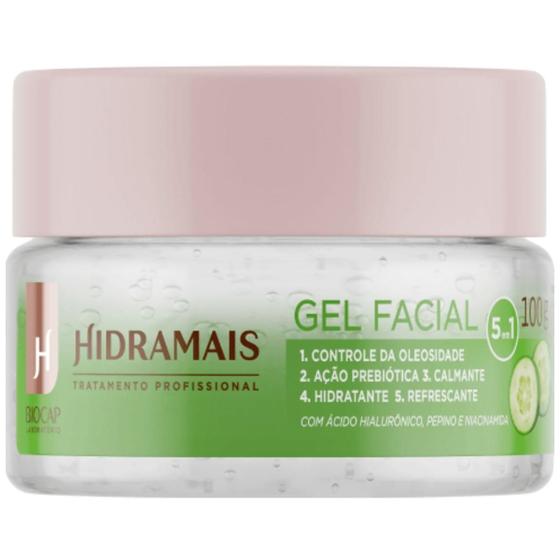 Imagem de Gel Facial Peles Oleosas E Misto Hidratante Niacinamida 5X1