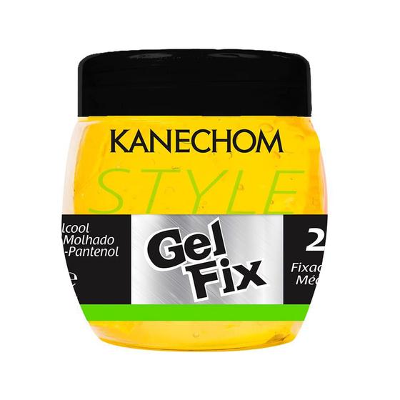 GEL FIXADOR KANECHOM FIXAÇÃO MÉDIA AMARELO 230G