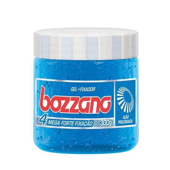 Imagem de Gel Fixador Bozzano acao Prolongada fixacao 4, mega forte, pote com 300g