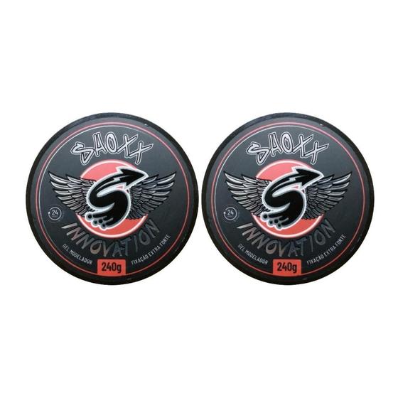 Imagem de Gel Fixador Shoxx Innovation 240G - Kit Com 2Un